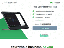 Tablet Screenshot of noblypos.com